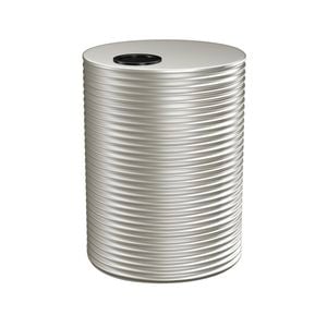 Kingspan 8000L Round Steel Water Tank - 2400mm x 1860mm Shale Grey
