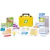 FastAid Essentials IP67 Waterproof First Aid Kit With Yellow Plastic Case