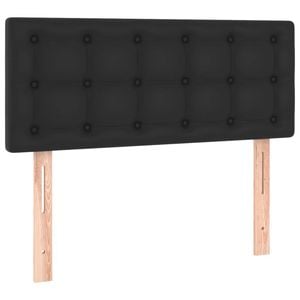 vidaXL Headboard Bedroom Furniture Bed Header Bedhead Black 100 cm Faux Leather