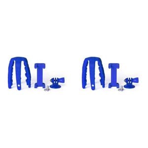 2PK Celly Squiddy Flexible Mini Tripod Silicone Phone Holder 20cm - Blue