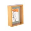 Nicola Spring 3D Deep Box Photo Frame - 5 x 7" with 4 x 6" Mount - Light Wood