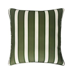 Marquee 45cm Green Pinstripe Outdoor Cushion