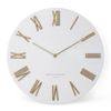 One Six Eight London  FREDERICK White 40cm Metal Wall Clock