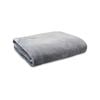 Ardor Boudoir Lucia Luxury Super King Silver Plush Velvet Blanket