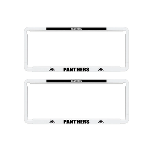 2x OFFICIAL NRL Penrith Panthers Car Number Plate Frame Cover Surround