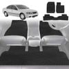 6D Diamond Car Floor Mats for Ford Falcon 2002-2008 BA BF-Full Set-Black-Outback GT