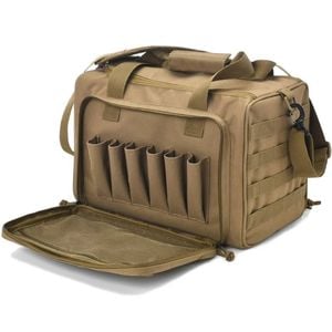 NNEOBA MOLLE Storage Bag Outdoor Shoulder Pack Khaki