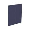Kaboodle Berry Blue Modern Corner Wall Cabinet Doors - 2 Pack