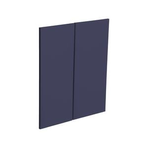 Kaboodle Berry Blue Modern Corner Wall Cabinet Doors - 2 Pack