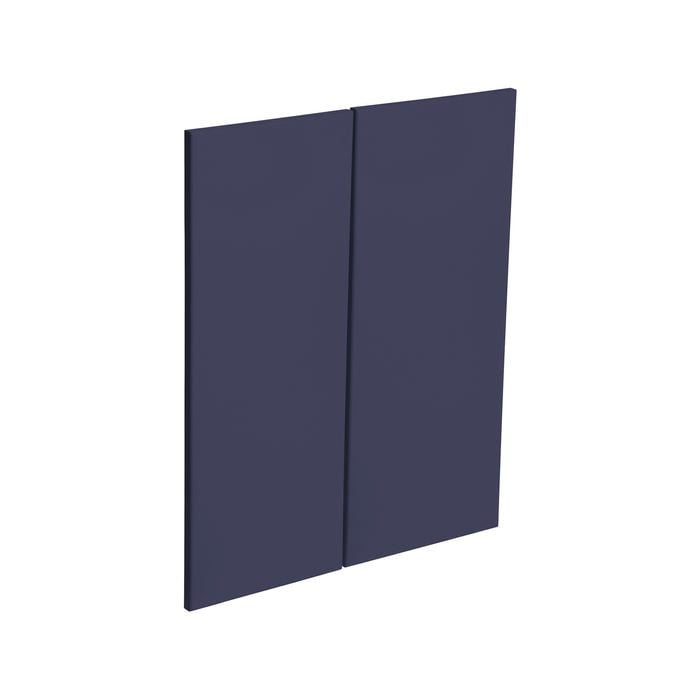 Kaboodle Berry Blue Modern Corner Wall Cabinet Doors - 2 Pack