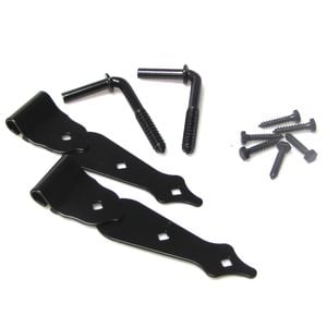 Gartner Hinge Screw Gudgeon Black