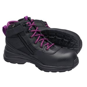 Blundstone Women's Black #887 Jogger Zip-Side Safety - US Size 7