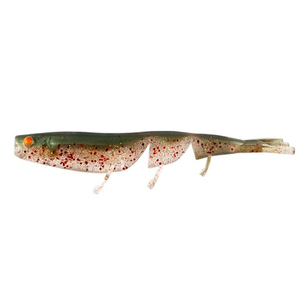 Daiwa BaitJunkie 5" Prawn Soft Plastic Fishing Lure Bait Junkie Red Herring