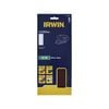 IRWIN 115 x 280mm 120G 1/2 Un-Punched Orbital Sanding Sheets - 5 Pack