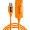 Tether Tools Tetherpro Usb 3 Active Extension, 5m, Hi-visible Orange
