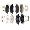 Genuine Mazda Cx-5 Ke Kf Front Brake Pad Attachment & Shim Kit Part K0y13329z