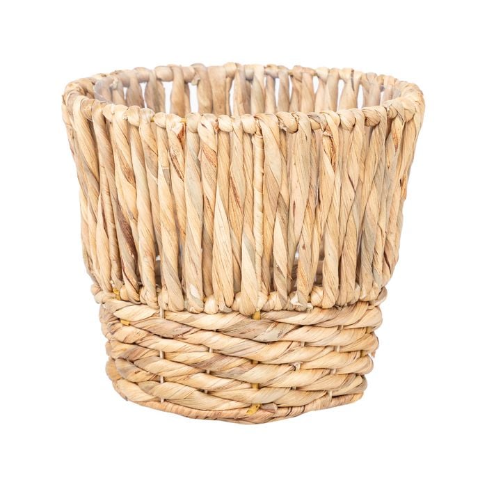 230 x 200mm Small Natural Woven Planter