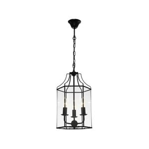 Cougar Lighting Arcadia 3lt Pendant Light Black