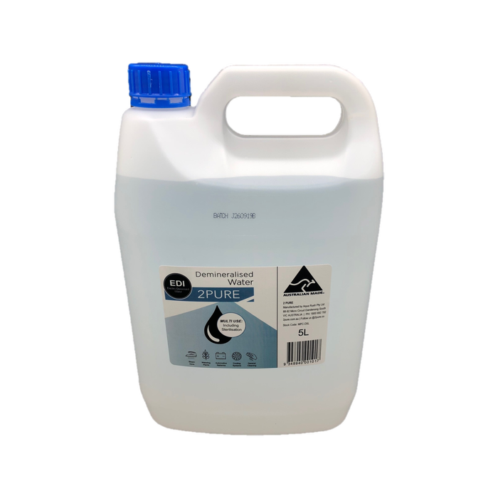 2Pure 5L Demineralised Water