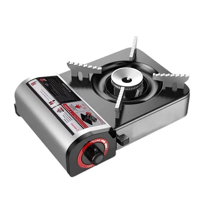 NNEOBA Mini Butane Camping Stove Grey