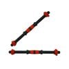 41cm - 1 Pair Dumbbell Bar 25mm Diameter - PVC Coated Dumbell Handle