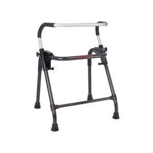 Zimmer Frame - Lightweight, Foldable & Height Adjustable Walking Aid for Balance & Stability - Large