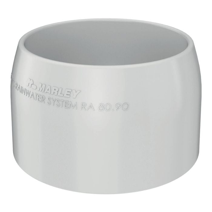 Marley 80 to 90mm Gull Grey Adaptor