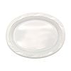 10x 50pc Partyware Reusable Oval Plates Set Tableware 230mm White