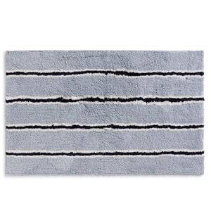 Linea Home Blue Multi Stripe Bathmat