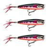 3x Rapala 9.5cm Skitter Pop Elite Topwater Fishing Lures - Gilded Toman