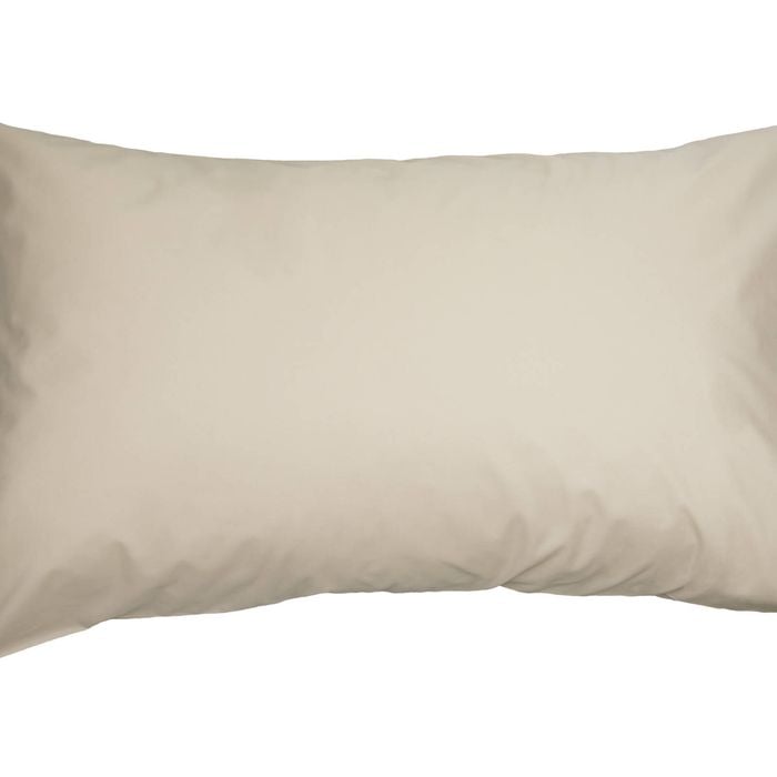 Ardor 300TC Cotton 48x74cm Pillowcase Twin Pack Stone