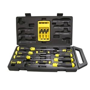 Stanley 16 Piece Cushion Grip Screwdriver Set 65-005A