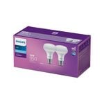 Philips R80 E27 LED 950lm Cool Daylight 10W Globe - 2 Pack