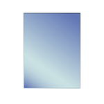 Stein 900 x 1200mm Plain Polished Edge Mirror 