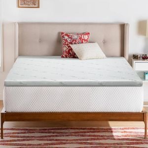 Giselle 5cm Memory Foam Mattress Topper Gel Queen
