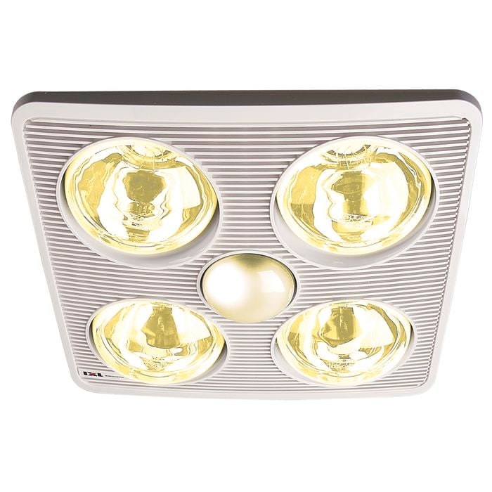 Ixl tastic silhouette 3 in 1 bathroom heat fan light top