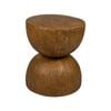 Levede Side Table Terrazzo Coffee Tables Hourglass Magnesia Stool Stand Top 40cm