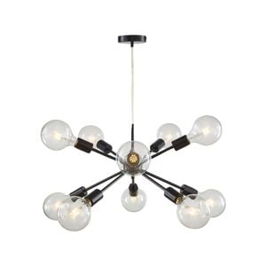 Oriel Lighting Sputnik Groovy Satellite Pendant Light - 10 Lights 58cm