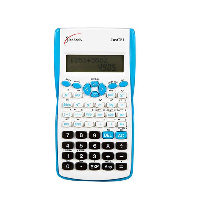 Jastek Durable Scientific Hard Cover Maths School/work Calculator Assorted