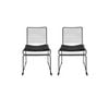 Sk Designer Living | Pack Of 2 | Replica Hee Welling Hee Wire Dining Chair - Black