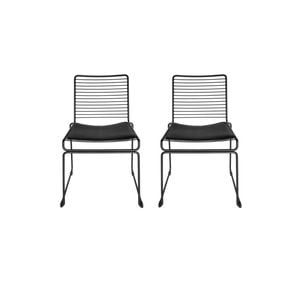 Sk Designer Living | Pack Of 2 | Replica Hee Welling Hee Wire Dining Chair - Black