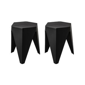A Set of 2 Artiss Bar Stools Black