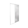 Lugna 2400 x 1201-1800mm 1 Mirror 1 Melamine Double Sliding Door Combo Package