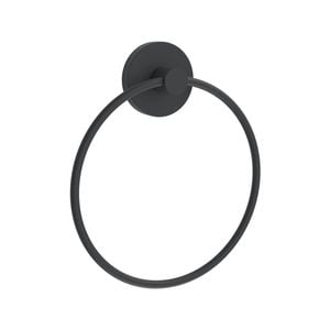 Fusion-Loc 8kg Matte Black Estate Towel Ring
