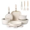 Zuni 20pcs Nonstick Cookware Pots & Pans Set Granite Coating Cooking Utensil
