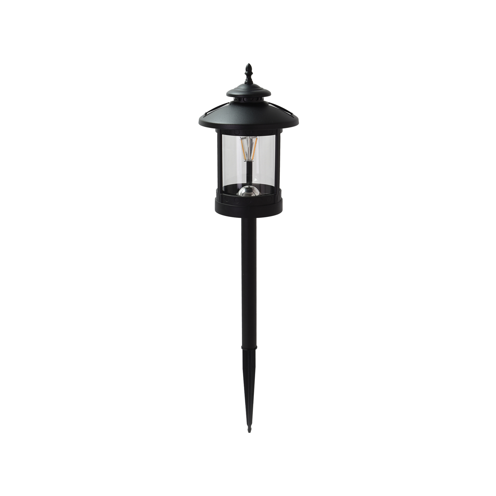 Click Byron Glass LED Solar Pathway Light product image