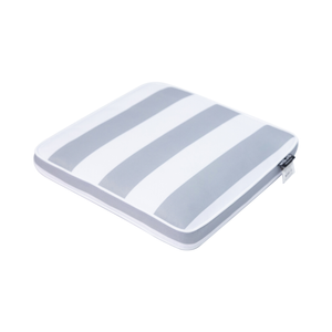 Mojo Grey Cabana Stripe Outdoor Cushion