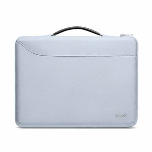 tomtoc Defender-A22 Laptop Briefcase 16 Inch MacBook Mist Blue