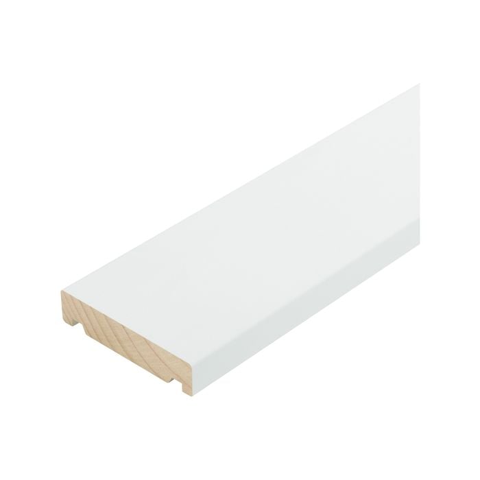 136 x 30mm 1.05m Pinetrim Plus Double Grooved Door Jamb Finger Jointed Untreated Pre-Primed Pine