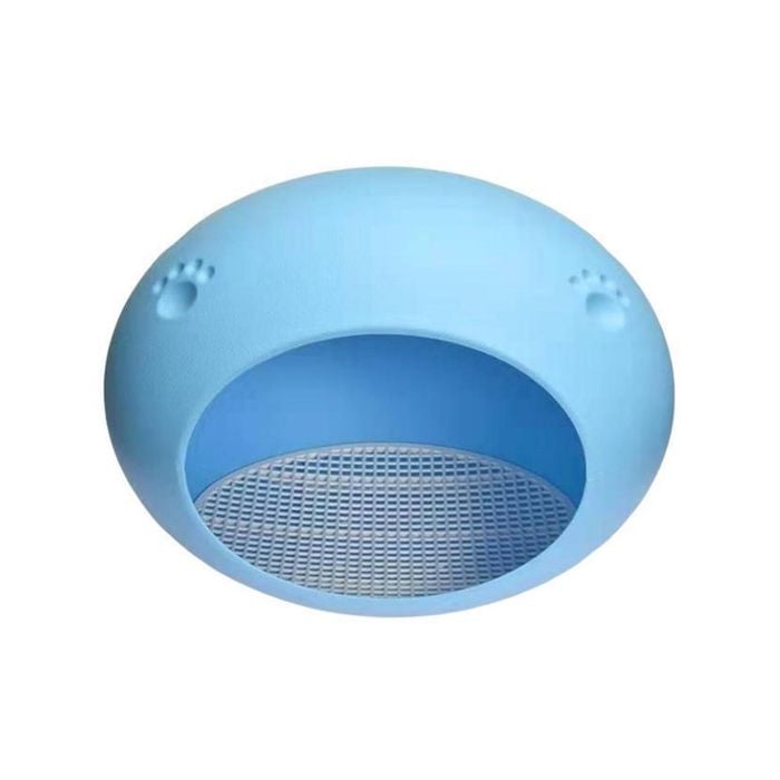 Yes4pets Medium Cave Cat Kitten Box Igloo Cat Bed House Dog Puppy House-blue
